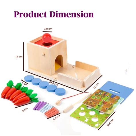 4 In 1 Montessori Box Eduspark Toys