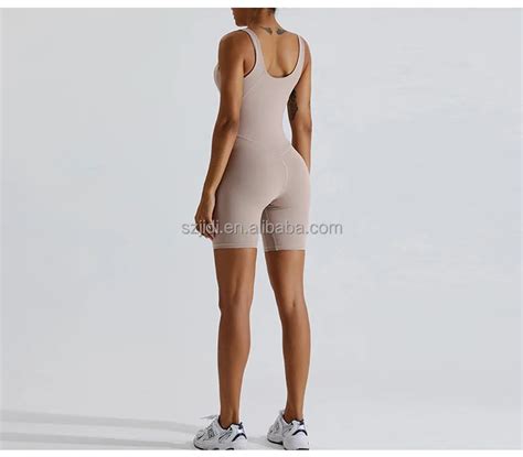 One Piece Skintight Onesie Female Naked Sense Dance Sports Outdoor Fitness Running Speed Dry