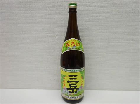 Yahooオークション 4007 酒祭 焼酎祭 三岳 1800ml 25度 未開栓 三岳