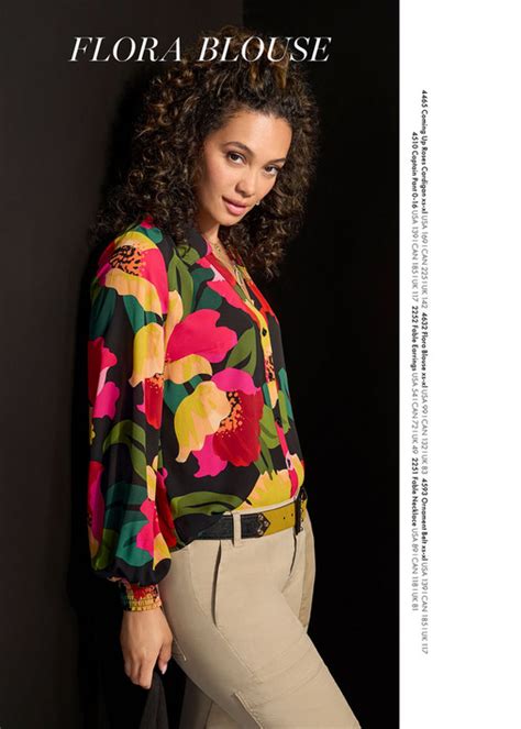 Cabi Fall New Arrivals Catalog Page