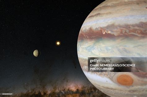 Jupiter And Io Illustration High-Res Vector Graphic - Getty Images