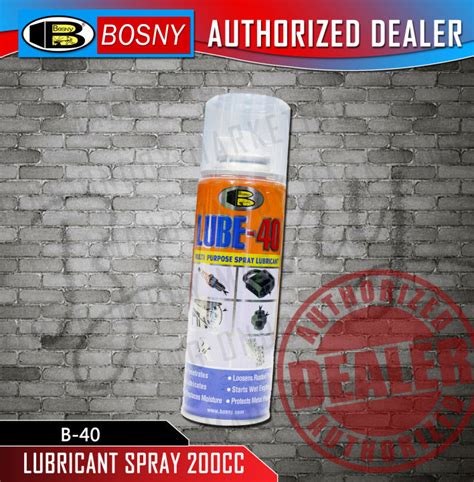 Lube 40 Multi Purpose Spray Lubricant 200cc Lazada Ph