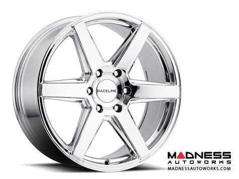 Jeep Renegade Custom Wheels by Raceline - 156C - 18"x8" - Surge Chrome - MADNESS Autoworks ...