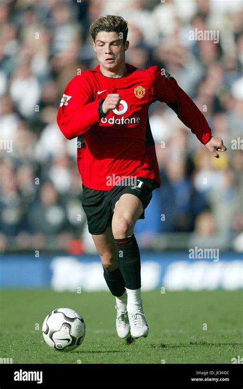 Cristiano Ronaldo Manchester United Fc Elland Road Leeds England