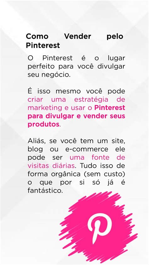 Como Vender pelo Pinterest Estratégia para vender no Pinterest