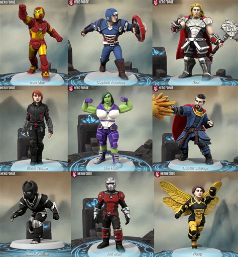 Hero Forge Avengers By Sithvampiremaster27 On Deviantart