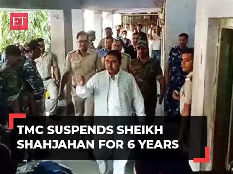 Sandeshkhali Incident Tmc Suspends Arrested Leader Sheikh Shahjahan