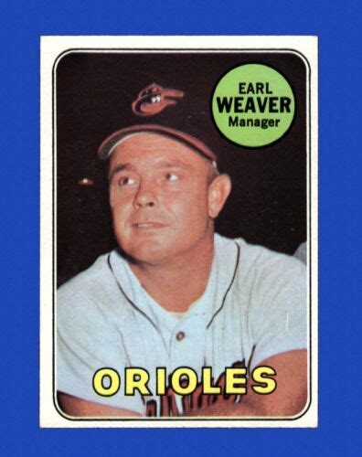 Topps Set Break Earl Weaver Rc Ex Exmint Gmcards Ebay