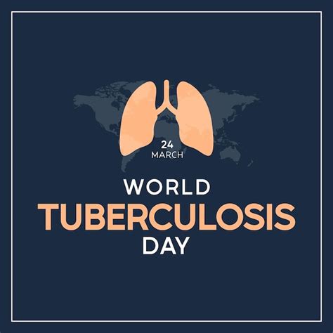 Premium Vector | World tuberculosis day 24 marchlung health day ...