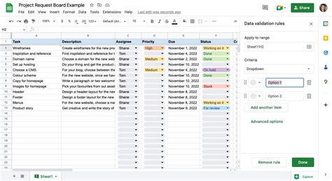 Comment créer une liste déroulante dans Google Sheets En cause