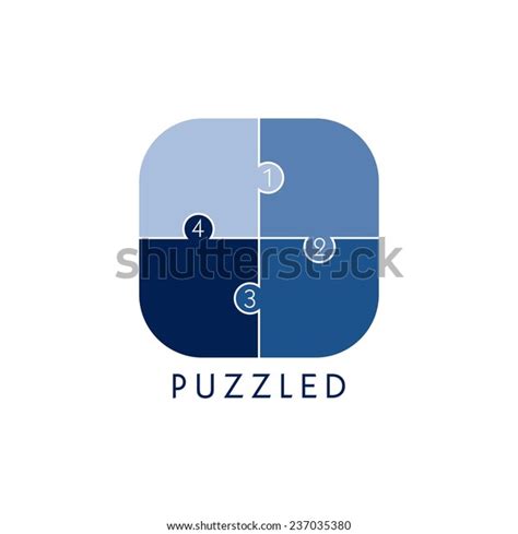 Problem Solving Logo Theme Stock Vector Royalty Free 237035380