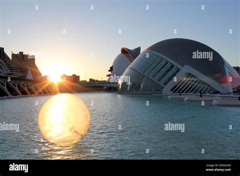 Lhemisfèric City Of Arts And Sciences Valencia Spain Designed By