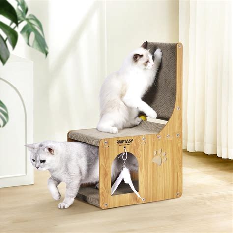Cat Cardboard House Large Cat Scratcher Bed Cat Scratchers