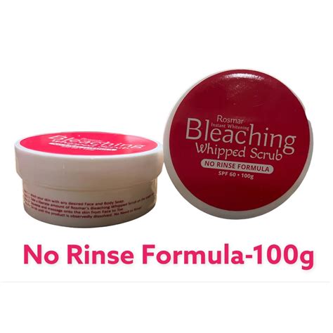 Rosmar Official Whitening Bleaching Whipped Scrub Lotion Kagayaku