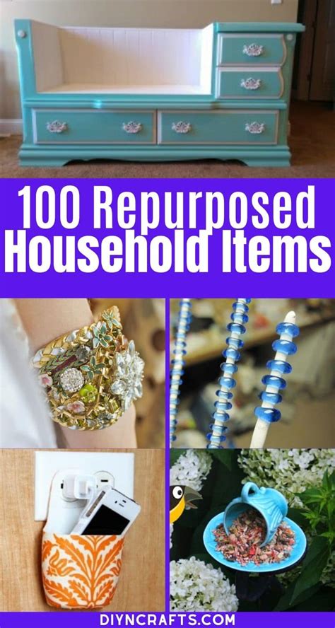 100 Ways To Repurpose And Reuse Broken Household Items DIY Crafts