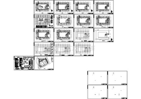 土木工程毕业设计办公楼设计多层框架办公楼建筑结构毕业设计图纸含计算书毕业设计土木在线