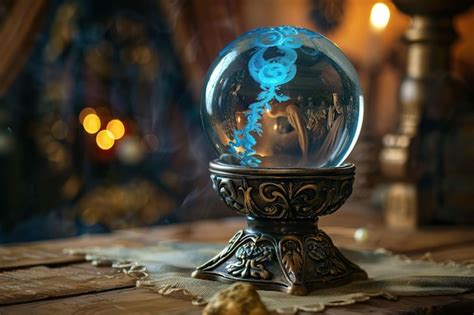 Premium Photo Crystal Ball Predict The Fate Guessing For The Future