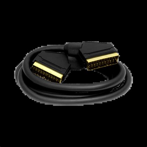 M Scart Lead Gold Plug To Plug Cable Blake Uk Blake Uk