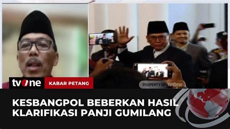 Panji Gumilang Sudah Selesai Berikan Klarifikasi Kabar Petang TvOne