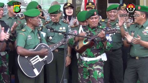 Surprize Dari Kodim Ke Kapolres Jakbar Dalam Rangka Hut