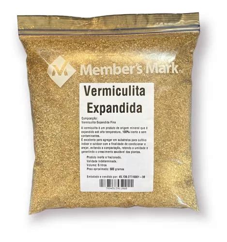 Vermiculita Expandida Fina Grow Indoor Litros Gramas