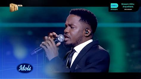 Thabo Performs Signed Sealed Delivered Im Yours Idols SA S19