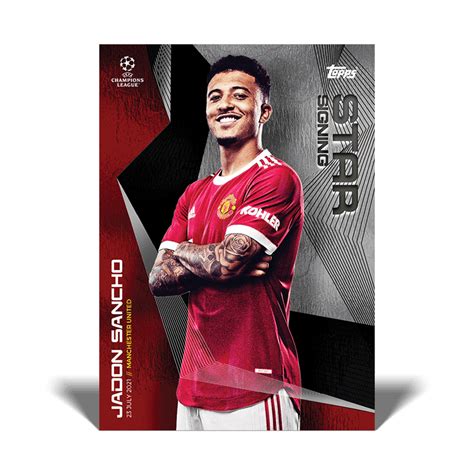 Topps Summer Signings Uefa Champions League Soccer Cards