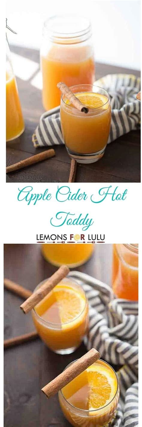 Apple Cider Hot Toddy Recipe LemonsforLulu