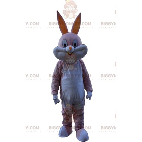 Costume De Mascotte Biggymonkey De Bugs Bunny Taille L Cm