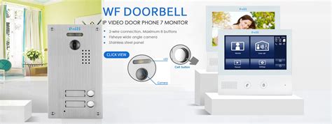 Wire Villa Video Intercom System Villa Video Door Phone Intercom