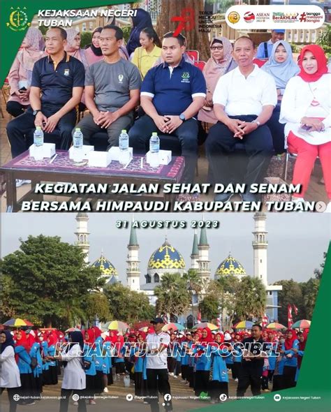 Jalan Sehat Dan Senam Bersama Dalam Rangka Memperingati HUT RI Ke 78