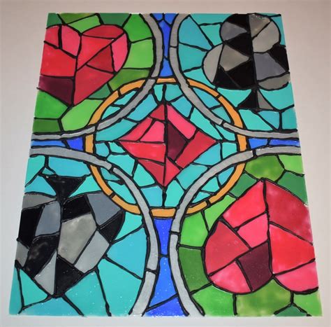 Easy Faux Stained Glass 8 Steps With Pictures Instructables