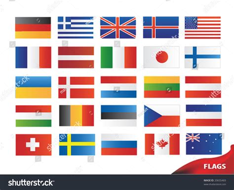 Flags Icons Stock Vector 20655469 Shutterstock