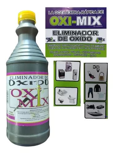 Limpiador Eliminador De Oxido 1 2 Ltr Oximix MercadoLibre