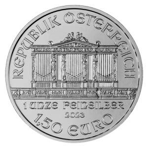 Silbermünze Wiener Philharmoniker 1 oz Silber 2023