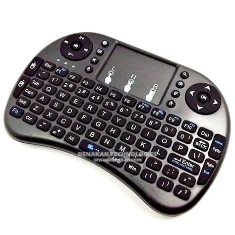 I Mini Wireless Keyboard With Touchpad Denakan Technologies