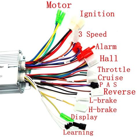 Passing Elektrikli Scooter Kontrol Cihazı 48 60V 400W 20A Fiyatı