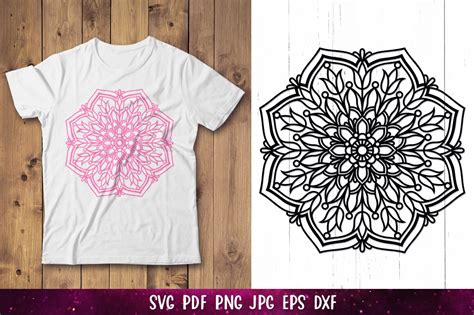 Mandala Bundle Svg Mandala Split Monogram Svg Zentangle By Digital