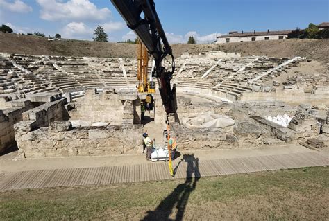 Νέα παραλαβή εδωλίων στο Αρχαίο Θέατρο Ancient Theatre Of Larissa