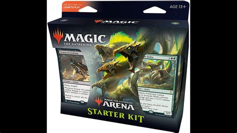 Mtg Box Opening Arena Starter Kit Demon Of Loathing And Ironscale