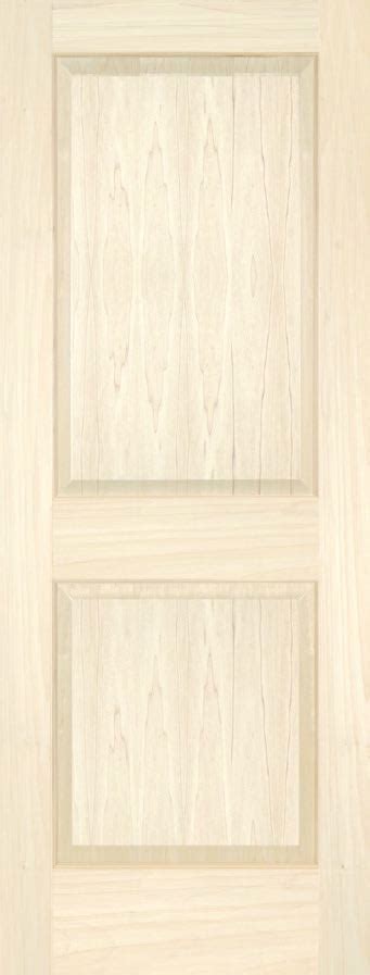 Poplar 2 Panel Wood Interior Doors Homestead Doors