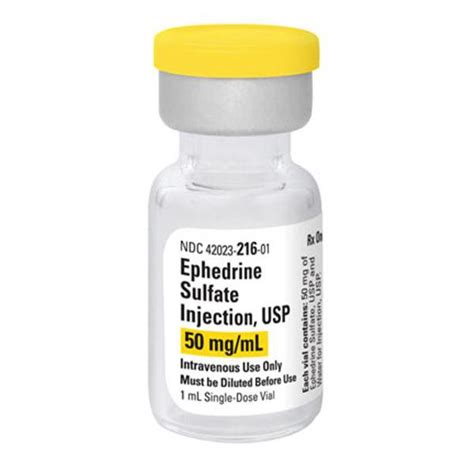 What Does Ephedrine Do Vinmec