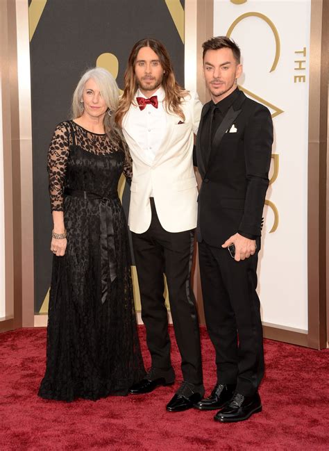 Jared Leto Arrived At The Oscars With His Mom Constance And Brother