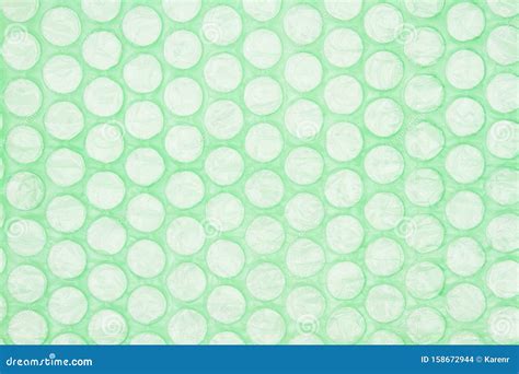 Green And White Bubble Wrap Background Stock Photo - Image of package ...