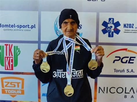 95 Year Old Bhagwani Devi Proves Old Is Gold Sport Gulf News