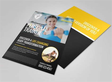 26 Adding Personal Training Flyer Template PSD File by Personal ...