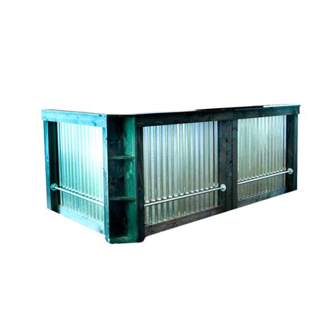 Galvanized Bar Peter Corvallis Productions Rental Decor Portland