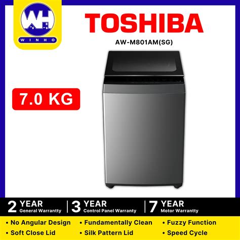 Toshiba Aw M Am Sg Aw M Am Ww Kg Fully Auto Top Load Washing