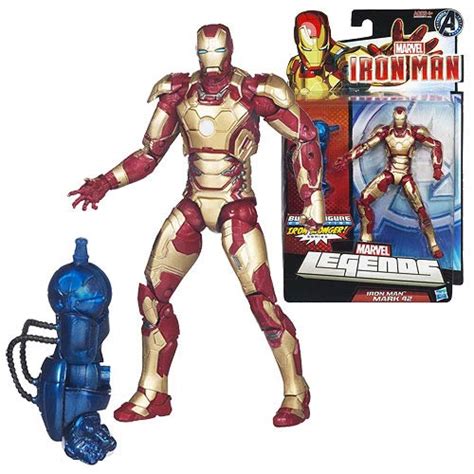 Iron Man 3 Marvel Legends Mark 42 Suit Action Figure