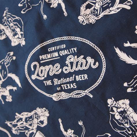 Texas Rodeo Bandana Lone Star Beer Store